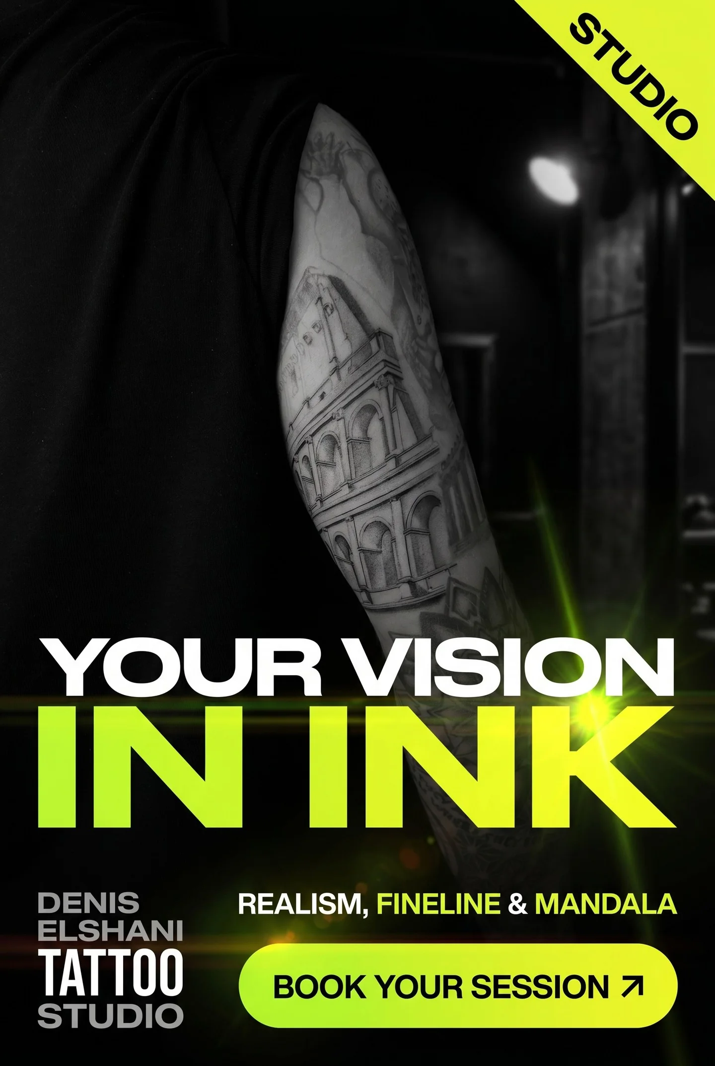 Life of Art Studio, Your Vision in Ink